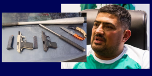 Detuvieron al secretario general de la UOM de Quilmes: llevaba dos pistolas, cuchillos y un bate en un auto